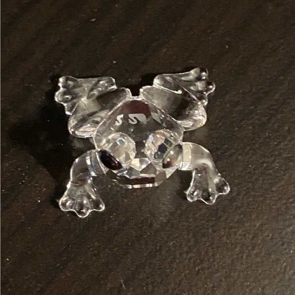 SWAROVSKI Crystal Miniature Baby Frog with Green Eyes Limited Edition - Picture 6 of 8
